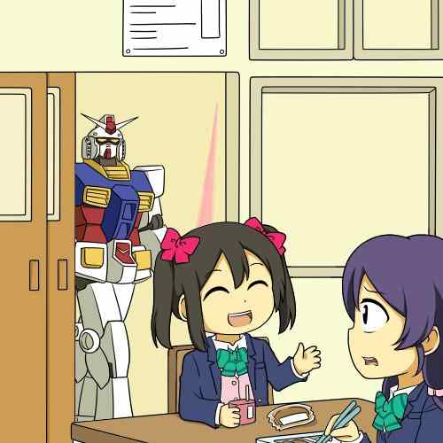 希醬被高達先生盯上了