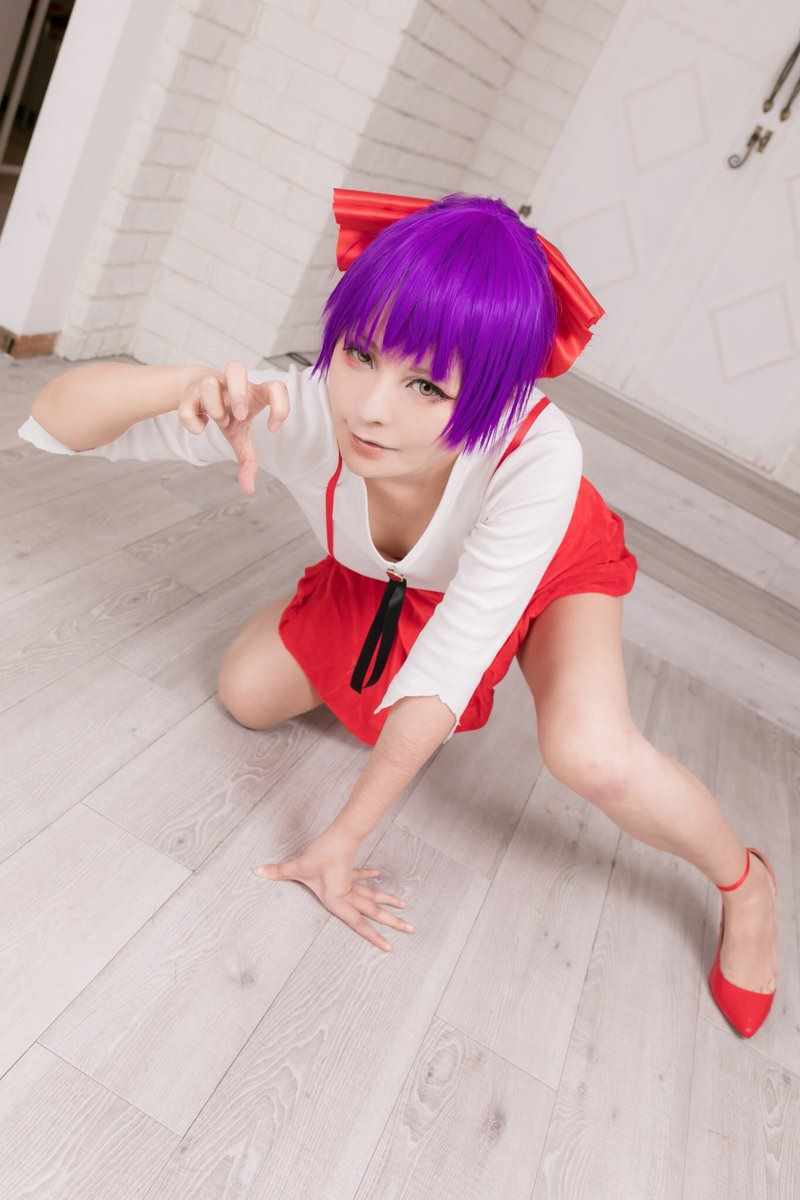 露出胖次 貓娘COS
