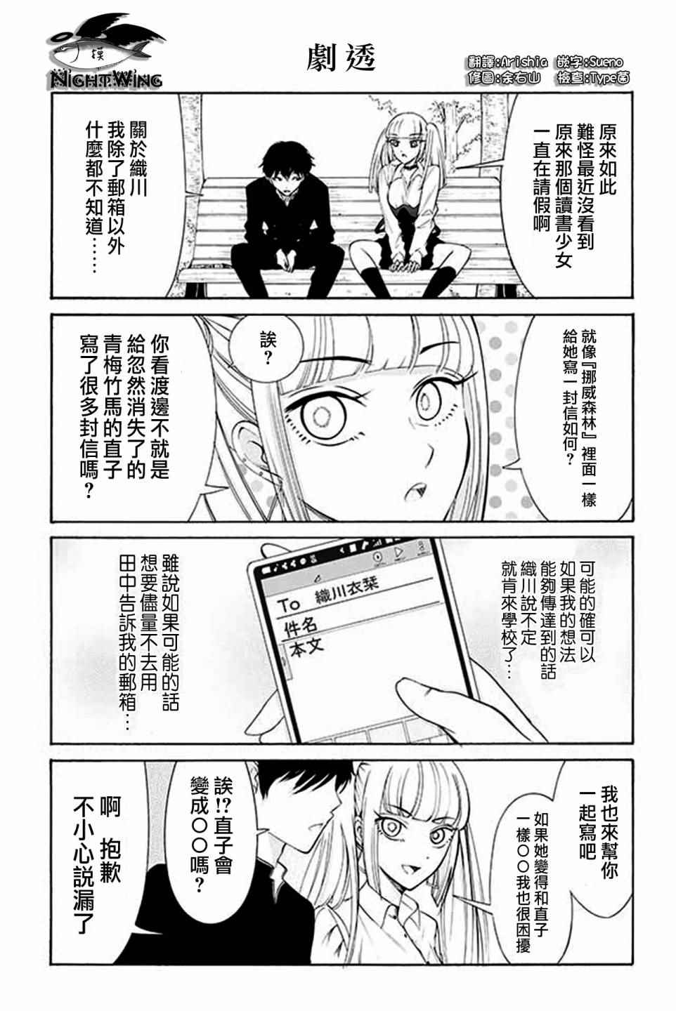 人渣眼鏡和文學少女 日更108